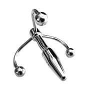 Stainless-steel accessories genitals insertable urethra urethral penis-plug nonvibe non-vibe nonvibrating non-vibrating cock-and-ball cnb cbt fetish fashion alt-fashion alternative bedroom dungeon bondage bdsm bdsm-toys kink kinky kinky-play kinky-toys medical medical-toys medical-play adult-toys male masculine masc mens menswear guys dudes silver 