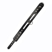 Leather genuine-leather accessories neck restraints collar choker O-ring adjustable buckle soft versatile edgy durable sleek stylish bold sturdy comfortable fetish fashion alt-fashion alternative rock punk goth gothic cyber dungeon bedroom bondage bdsm bdsm-toys bdsm-gear bondage collar kink kinky kinkwear kinky-toys sub submissive pet pet-play costume cosplay halloween adult-toys unisex