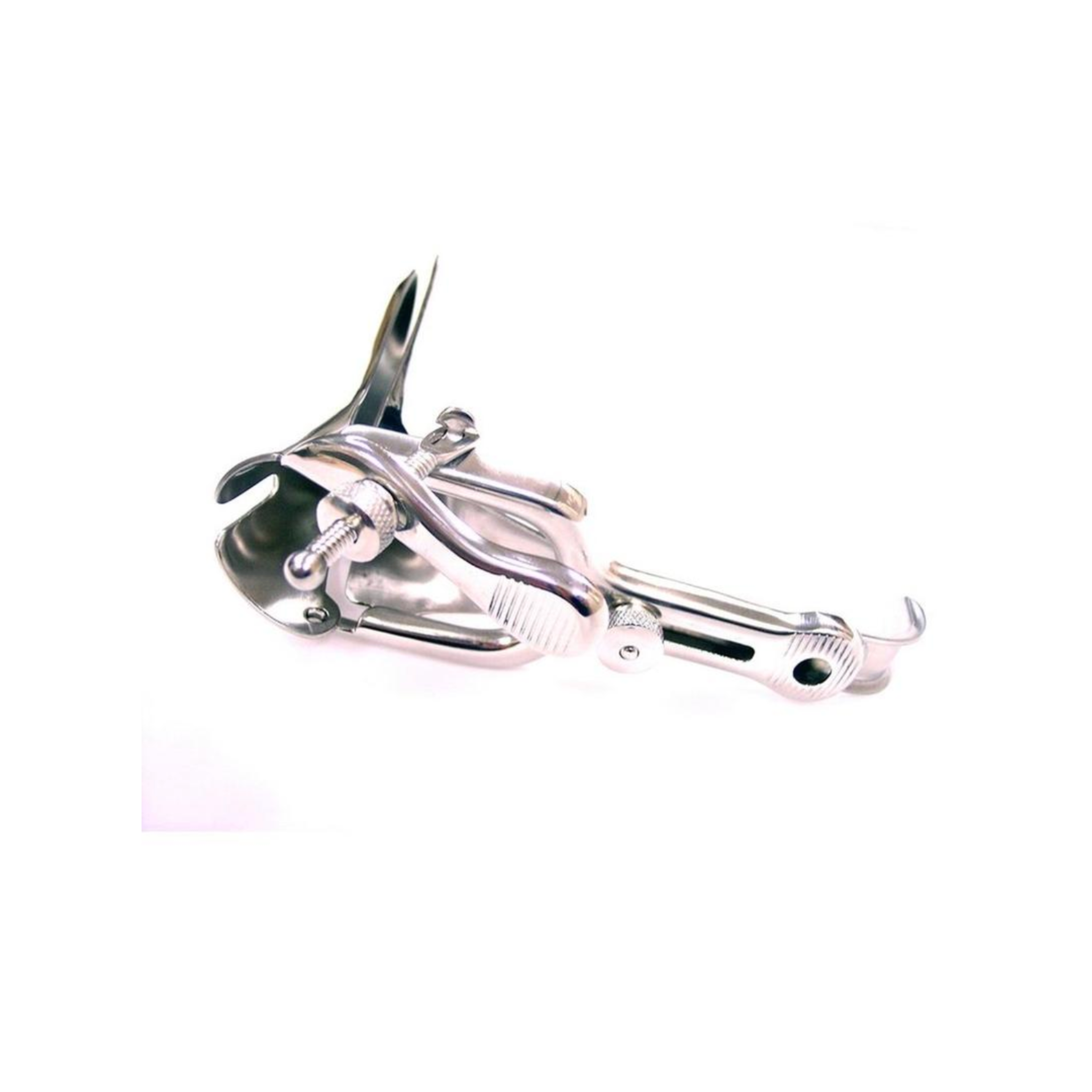 Rouge metal vaginal speculum probe stainless steel non-magnetic medical fetish BDSM vaginal play insertable water-lubricant safe