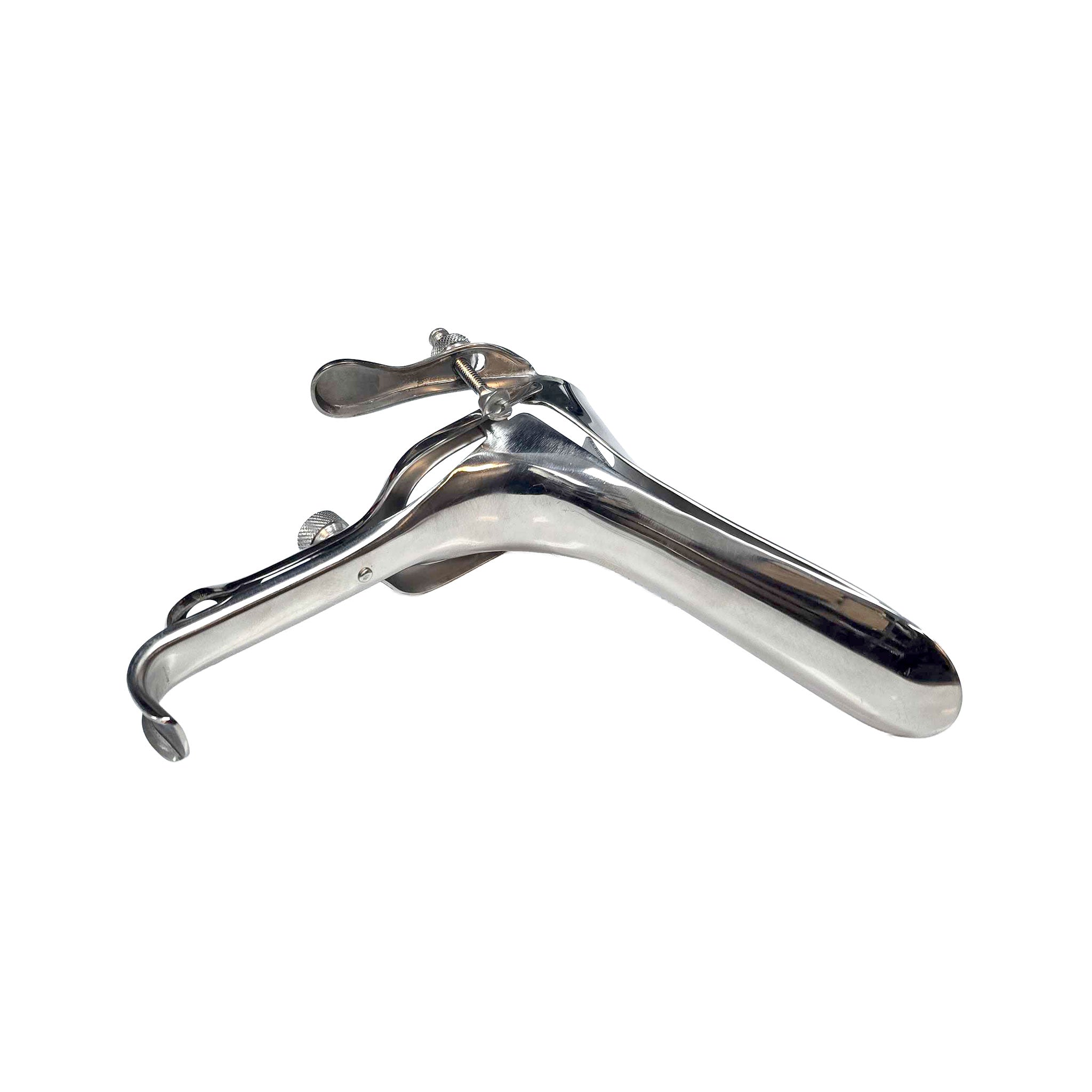 Stainless-steel non-magnetic accessories insertable probe speculum vaginal anal screw-pin lockable locking safe precise fetish fashion roleplay role-play doctor hospital bondage bdsm bdsm-gear bdsm-toys kink kinky kinky-toys kinky-play medical medical-toys medical-play gifts adult-toys unisex silver
