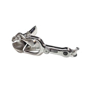 Stainless-steel non-magnetic accessories insertable probe speculum vaginal anal screw-pin lockable locking safe precise fetish fashion roleplay role-play doctor hospital bondage bdsm bdsm-gear bdsm-toys kink kinky kinky-toys kinky-play medical medical-toys medical-play gifts adult-toys unisex silver