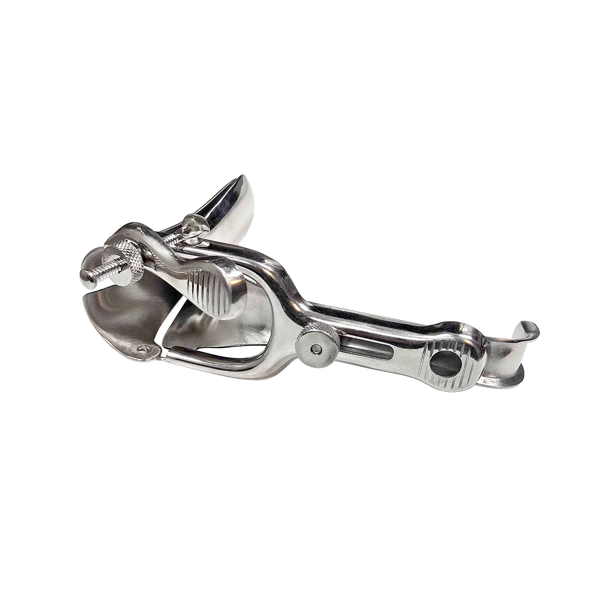 Stainless-steel non-magnetic accessories insertable probe speculum vaginal anal screw-pin lockable locking safe precise fetish fashion roleplay role-play doctor hospital bondage bdsm bdsm-gear bdsm-toys kink kinky kinky-toys kinky-play medical medical-toys medical-play gifts adult-toys unisex silver