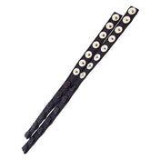 Leather soft-leather accessories cnb cock-and-ball cockring cock-ring erectile-support double-strap snap-button snaps press-stud non-vibe nonvibe nonvibrating non-vibrating sexy comfortable durable fetish fashion alt-fashion bondage bdsm bdsm-toys kink kinky kinky-toys kinkwear kinky-gear stocking-stuffers adult-toys male masculine masc mens guys dudes black