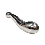 Stainless-steel non-porous accessories nonvibe non-vibe nonvibrating non-vibrating dildo dong anal-toys anal-play anal-probe anal vaginal penetrating penetration stim stimulation stimulating versatile polished ergonomic bondage bdsm bdsm-toys kink kinky kinky-toys kinky-play medical medical-play medical-toys adult-toys unisex silver