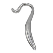 stainless steel hollow curved wand surgical grade adult toy erotic metal bdsm kink luxury burgundy case