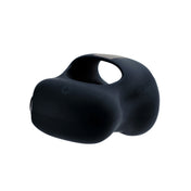 Hotrod Silicone Warming Grip Vibrating Masturbator - Black