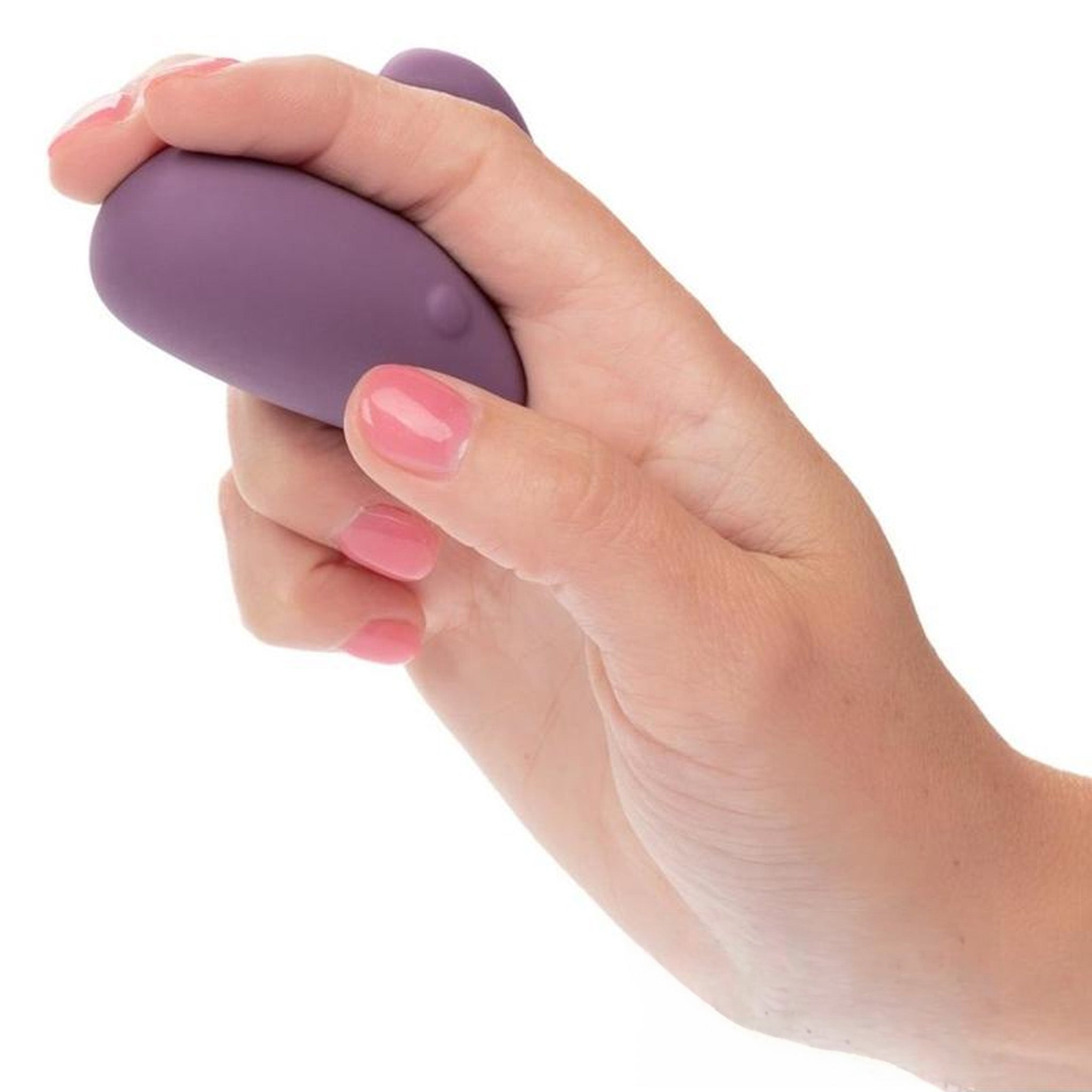 Ergonomic Handheld 10 Speed Waterproof Massager- Purple