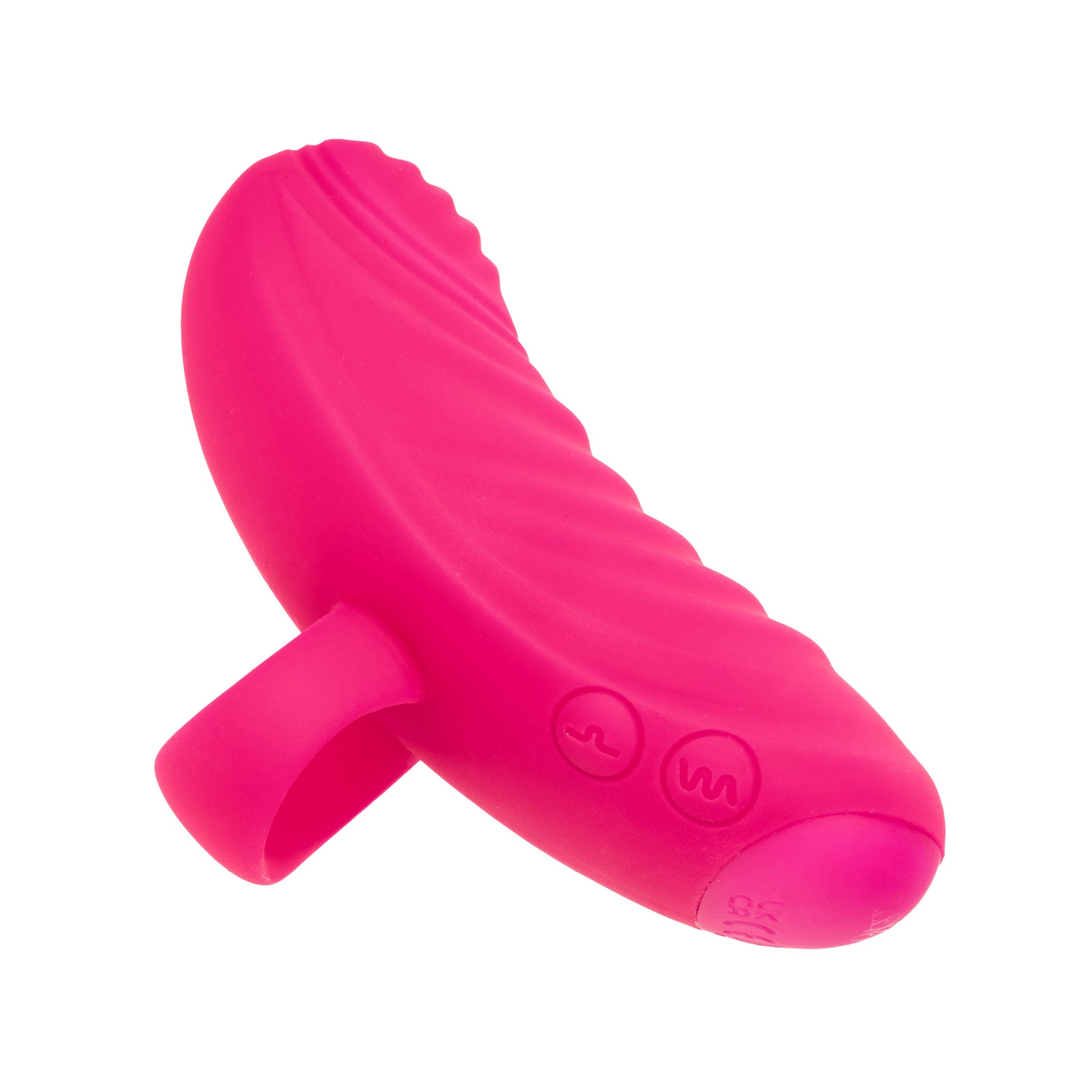 Envy Textured Thumping Finger Held Vibrator- Pink