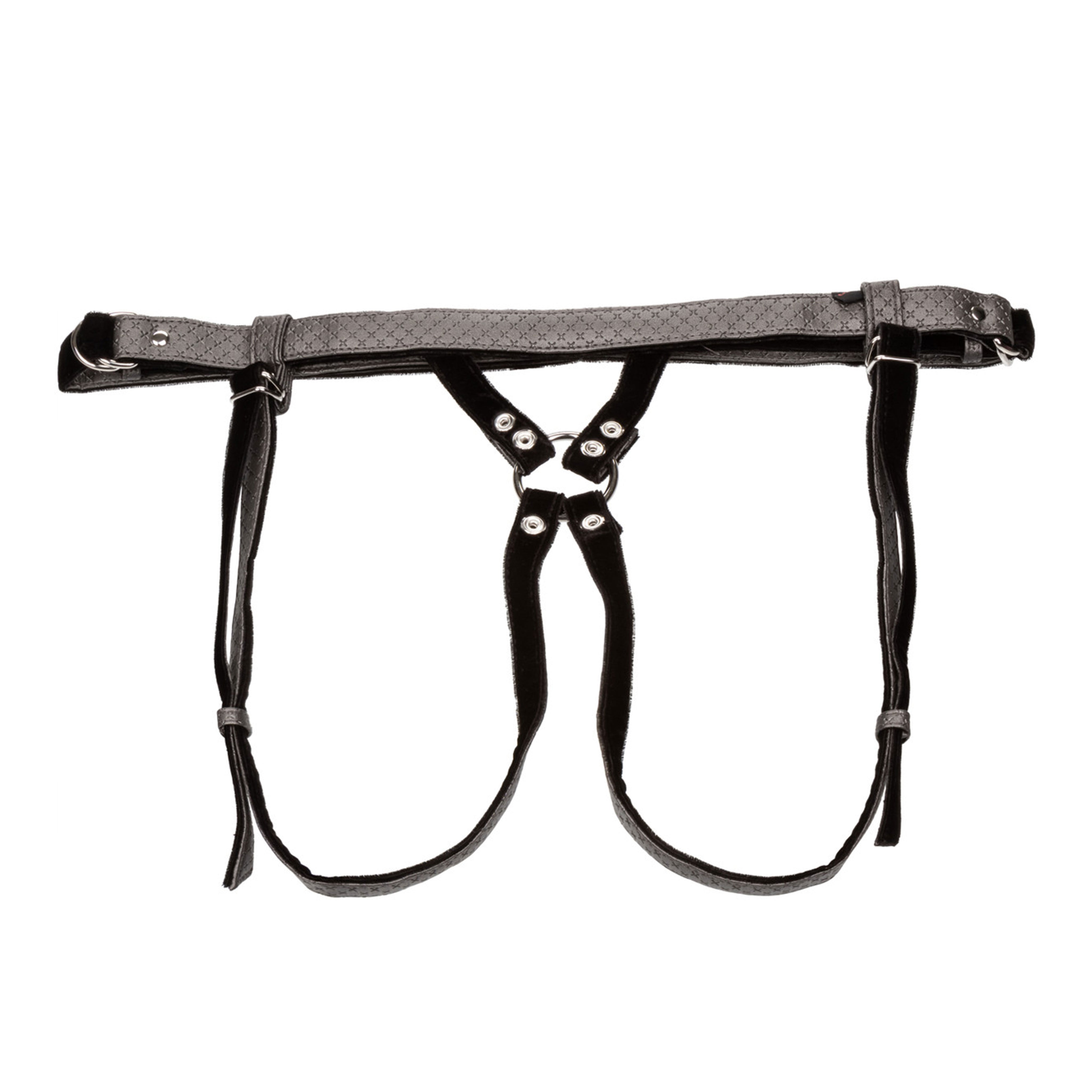 Her Royal Harness Regal Duchess Adj  Harness - Pewter