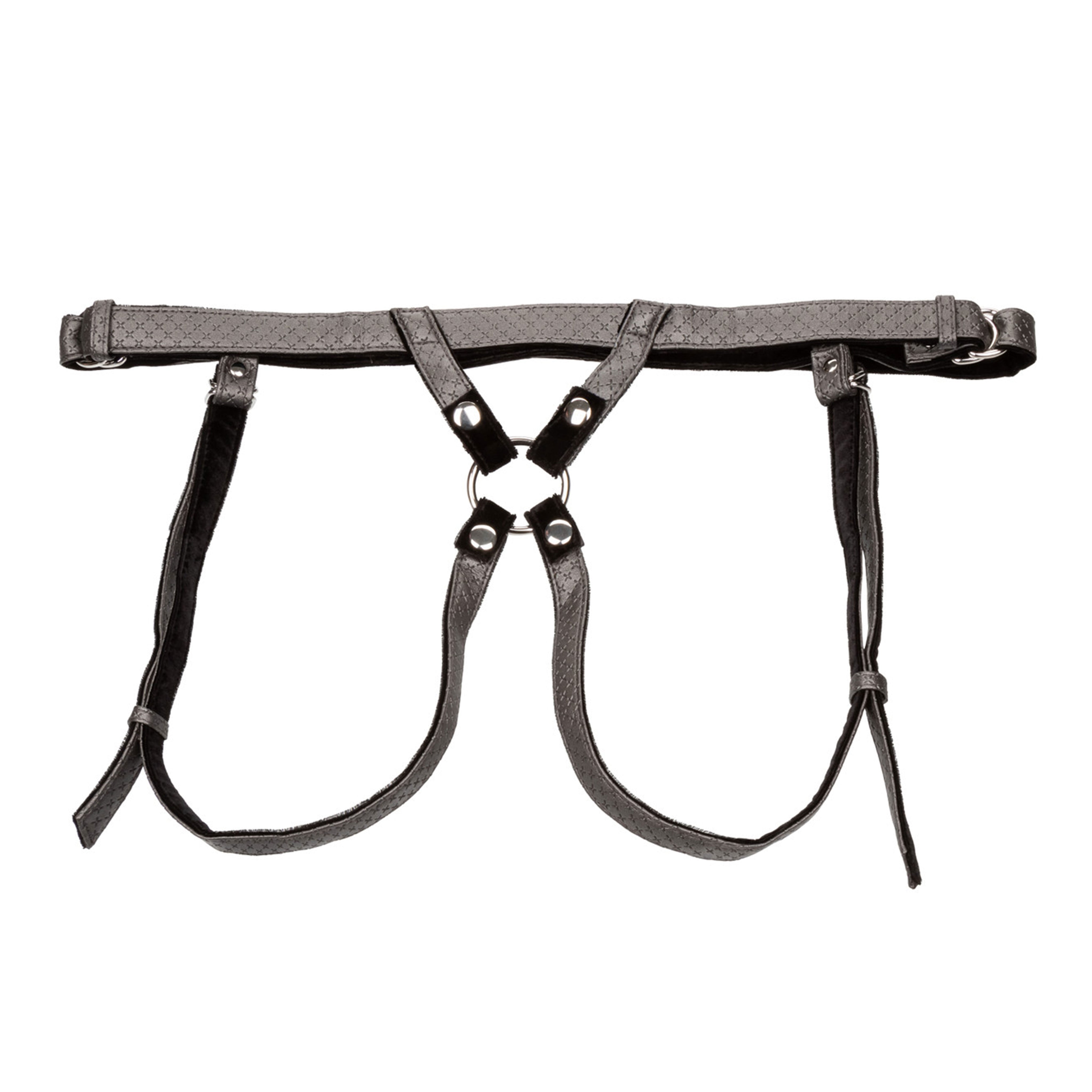 Her Royal Harness Regal Duchess Adj  Harness - Pewter