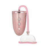 Automatic Rechargeable Pussy Pump Set - Rose Gold