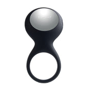 Couples Clitoral Stimulating Nubs Vibrating Cock Ring- Black