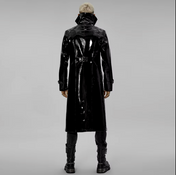 Terminator Matrix PVC Goth Trench Coat