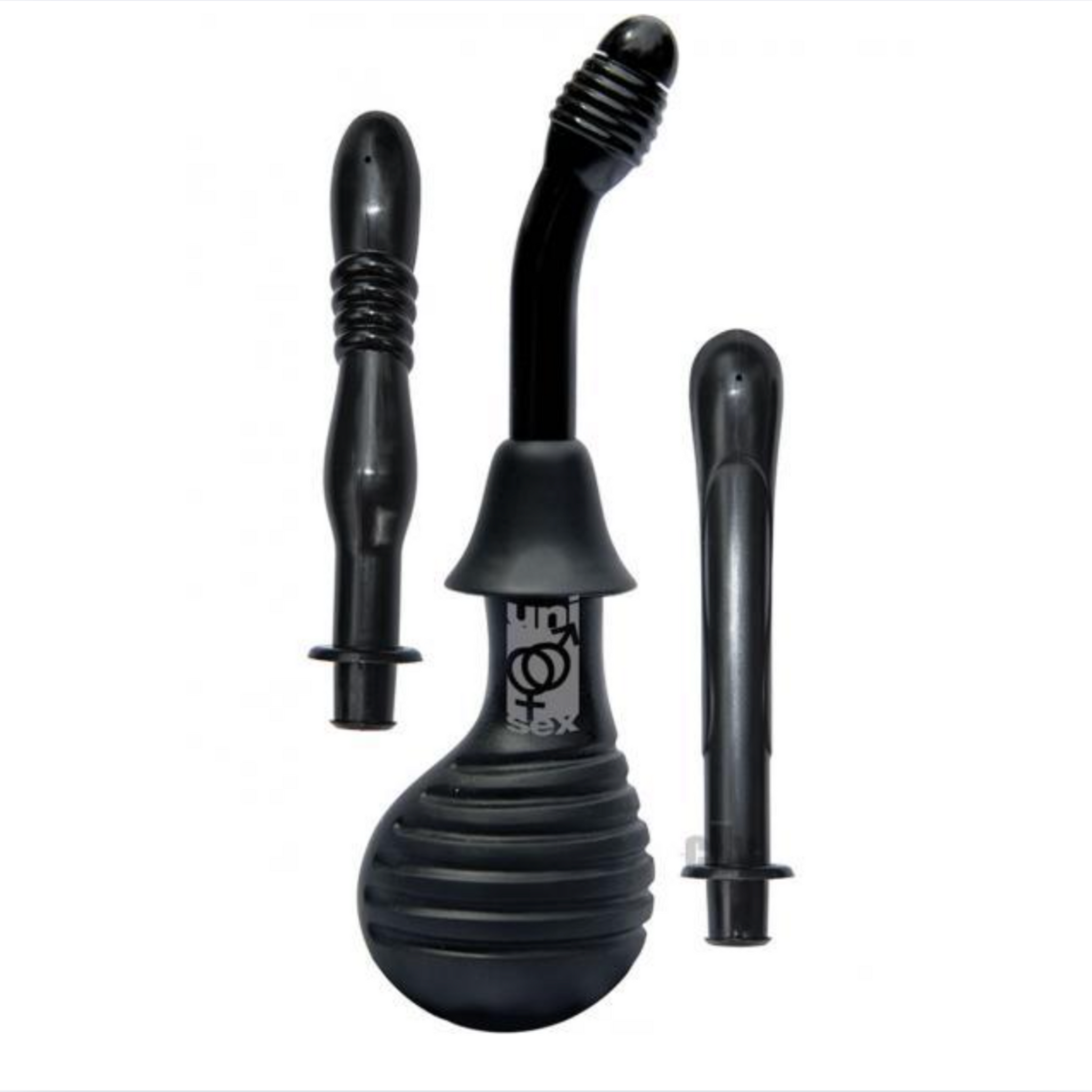 Douche Kit | Anal and vaginal use with 3 unique attachments (Honey Dipper, G-Spot, Smoothy) | 