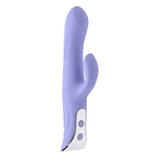 Silicone ABS-plastic vibe vibrator vibration clit clitoris clitoral stim stimulator stimulation rabbit g-spot p-spot dual-vibe dual-motor multi-function flexible dual-stimulation simultaneous waterproof submersible usb-rechargeable chunky blended pleasure big adult-toys purple lavender