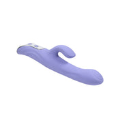Silicone ABS-plastic vibe vibrator vibration clit clitoris clitoral stim stimulator stimulation rabbit g-spot p-spot dual-vibe dual-motor multi-function flexible dual-stimulation simultaneous waterproof submersible usb-rechargeable chunky blended pleasure big adult-toys purple lavender