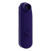 Silicone clit clitoral clitoris stim stimulation stimulator dual-action dual-stimulator dual-stimulation suction sucking sucker vibe vibration vibrator suction-pulse multi-speed smooth splashproof discreet fantasy compact intense travel-friendly petite battery-powered battery-operated beginner-friendly beginner newbie adult-toys purple dark-purple eggplant