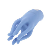 Silicone ABS-plastic vibration vibrator vibe clit clitoral clitoris stim stimulator stimulation stimulating cephalopod squid squid-shaped octopus floppy tentacle textured nubby tickler teasing ergonomic curved-handle compact-size animal-play usb-rechargeable waterproof adult-toys blue