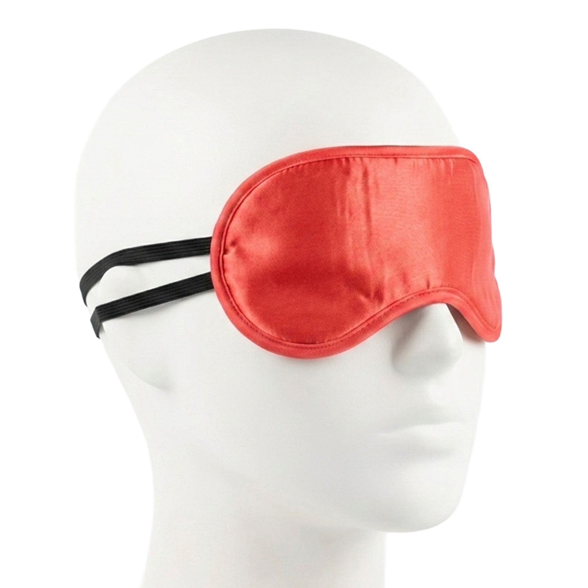 Satin polyester polyurethane elastane padded lightly-padded double-layered elastic-strap dual-strap accessories headgear blindfold sexy erotic fetish fashion alt-fashion alternative bedroom dungeon goth gothic bondage bdsm bdsm-toys bdsm-gear kink kinky kinky-toys kinky-play sensory sensory-play sensory deprivation valentines valentines-collection gifts stocking-stuffers holiday-shop unisex couples couples-play couples-gifts be-mine adult-toys red