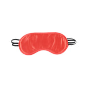 Satin polyester polyurethane elastane padded lightly-padded double-layered elastic-strap dual-strap accessories headgear blindfold sexy erotic fetish fashion alt-fashion alternative bedroom dungeon goth gothic bondage bdsm bdsm-toys bdsm-gear kink kinky kinky-toys kinky-play sensory sensory-play sensory deprivation valentines valentines-collection gifts stocking-stuffers holiday-shop unisex couples couples-play couples-gifts be-mine adult-toys red