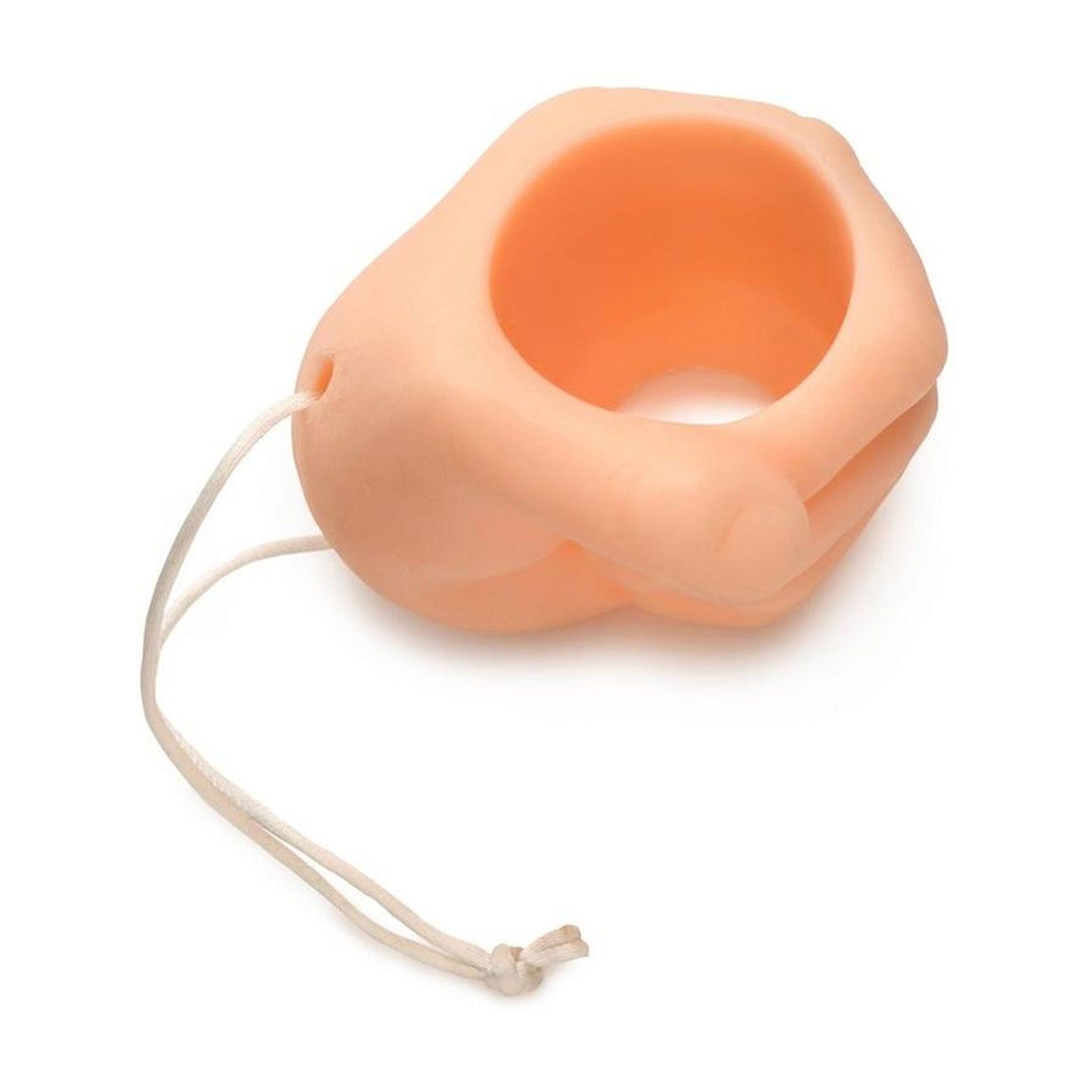 Soap bar rope sex-on-a-rope tug scrub masturbator masturbating sculpted fist gift adult-toys holidays valentine valentines light-peach