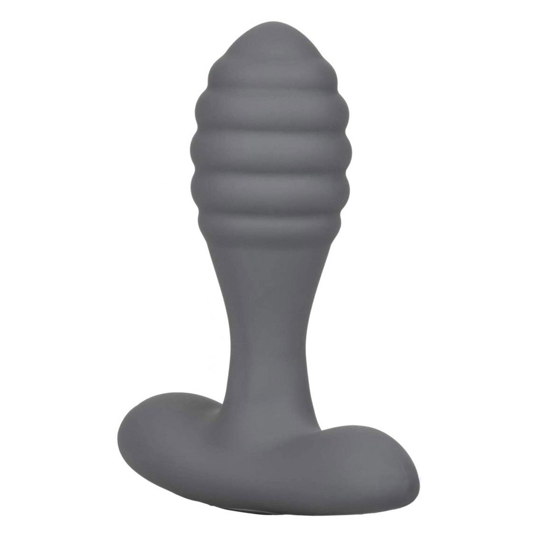 Silicone hygienic vibrator vibration vibe vibrating cock-ring cockring cock ring probe ribbed remote-control flexible-neck ultra-soft anal-vibe cnb cock&ball cock-and-ball couples couples-toys valentines valentine's adult-toys gray grey