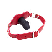 Silicone leather vegan-leather gag mouth-gag dildo-gag silence silencing lips-cap lips kissing-lips O-ring adjustable buckle big juicy luscious luscious-lips fetish fashion alt-fashion bdsm bondage sub submissive submission sissy kink kinky kinky-gear kinky-play adult-toys red black