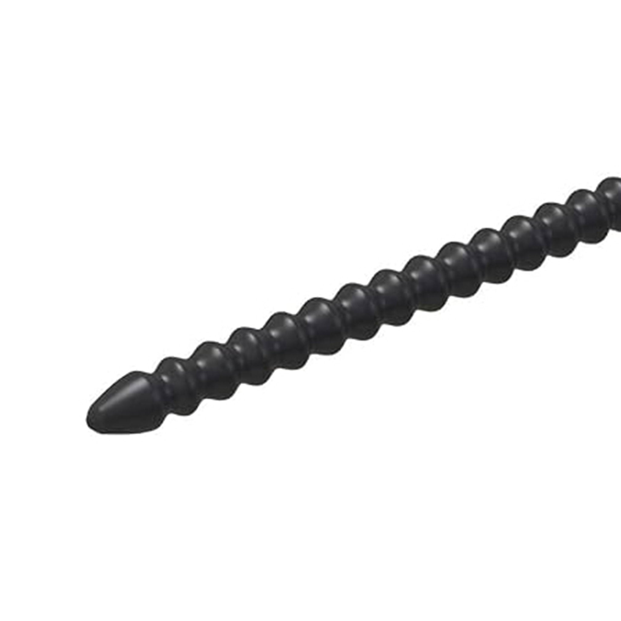 Silicone body-safe accessories insertable insertion plug penis-plug urethral-plug urethra cock-and-ball cnb cbt beaded graduated-beads beaded-shaft beaded-plug sounding-rod stim stimulating stimulation tapered-tip rhythmic-pleasure flexible long beginner-friendly comfortable smooth bondage bdsm bdsm-toys kink kinky kinky-toys kinky-play adult-toys male masculine masc mens guys dudes black