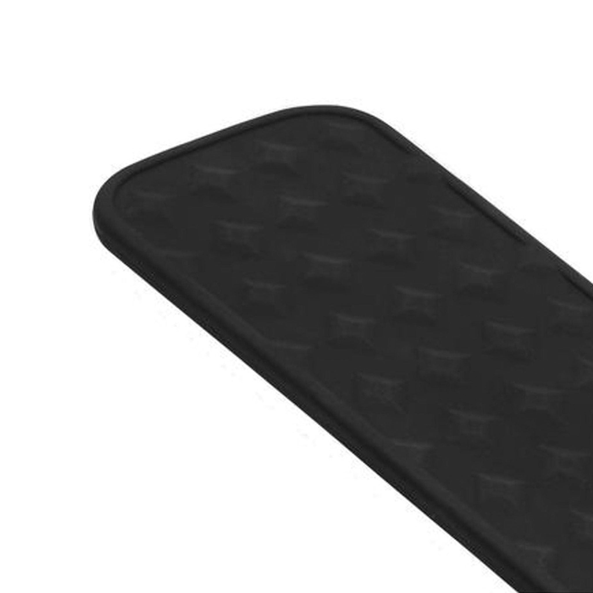 Silicone paddle spanking-paddle spanking double-sided flat-side diamont-pattern textured-side flat smooth soft fetish fashion alt-fashion bdsm sadism masochism bdsm-gear impact impact-play impact-toys kink kinky kinky-play adult-toys variety versatile black