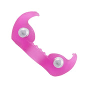 TPE cock ring cockring cock-ring cock-and-ball cnb cock&ball clit clitoral clitoris vibrator vibrating vibrations vibe bullet bullets stimulator stimulating stimulation pleasure bumps fluttering couples adult-toys pink silver