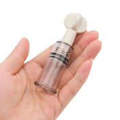 ABS-plastic phthalate-free rubber rubber-seals accessories nipple-sucker clit-sucker clit clitoris clitoral stim stimulation stimulator suction-pump screw-piston erotic fetish fashion bedroom dungeon festival festivalwear bondage bdsm bdsm-toys bdsm-play kink kinky kinky-toys kinky-play sensory sensory-play nipple-play suction-play vacuum-play massage cupping adult-toys unisex clear small