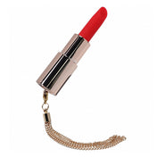 Silicone ABS-plastic chain mini vibrator vibrating vibration vibe lipstick-case rhinestones aurora-borealis ab-rhinestones sparkle lipstick-vibe lipstick lipstick-shaped discreet disguised jewel-case silicone-head interchangeable wrench ballpoint ball-point chisel curved-chisel chain-tassel usb-rechargeable travel-sized multi-speed luxury powerful discreet adult-toys valentines gifts clear pink chrome red iridescent rainbow