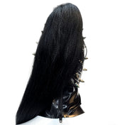 Latex rubber accessories latex-accessories head-gear hood latex-hood mask anatomical spike spikes spiked short-spikes magnetic-hair magnetic-ponytail high-ponytail back-zip zipper hair-shield shiny glossy spicy sexy striking fetish fashion alt-fashion alternative punk goth gothic cyber cyberpunk bondage bdsm bdsm-gear bdsm-hood bdsm-toys kink kinky kinkwear costume cosplay halloween unisex black black-hair