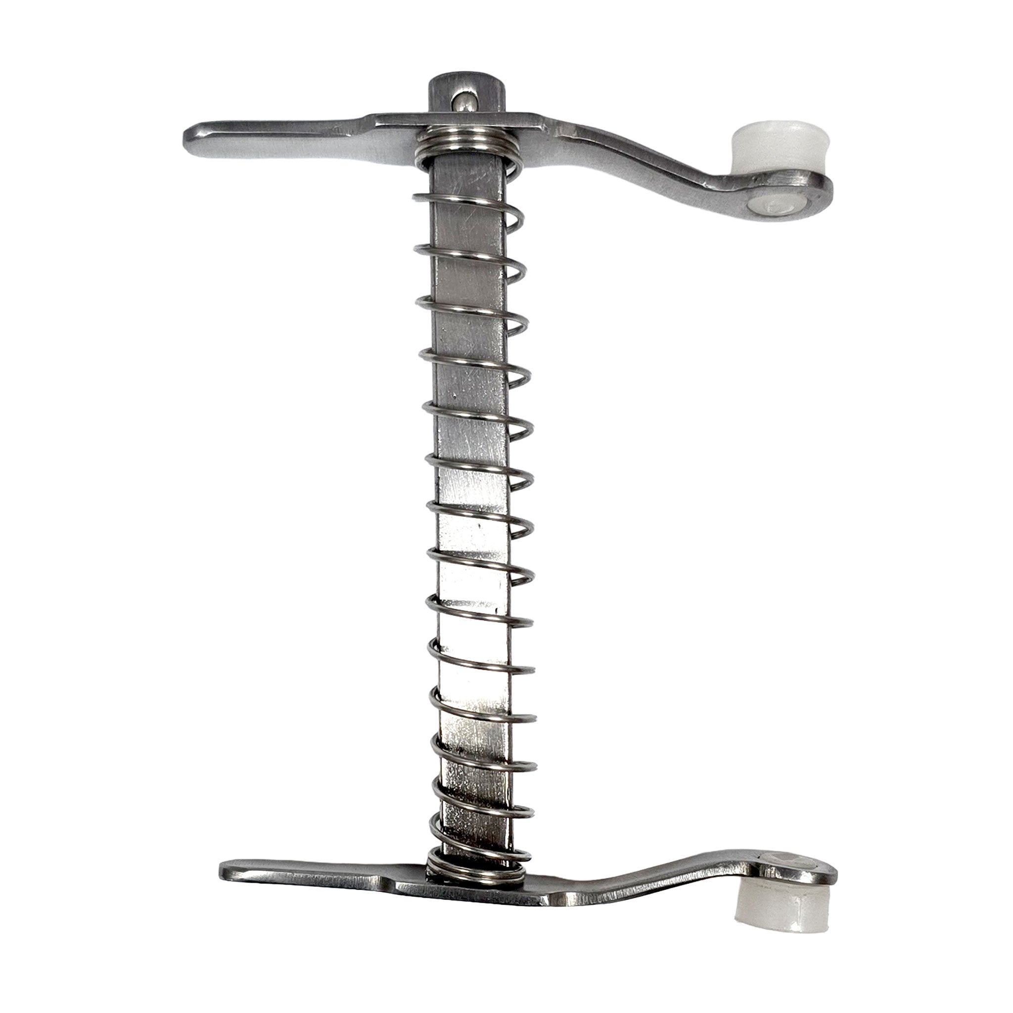 Stainless-steel rubber accessories mouth-gag spring-gag mouth-spreader rubber-feet coiled-spring fetish fashion alt-fashion alternative bedroom dungeon fetishwear durable comfortable bondage bdsm bdsm-gear bdsm-fashion bdsm-toys kink kinky kinky-toys kinky-play oral-play costume cosplay halloween unique medical sissy unisex silver