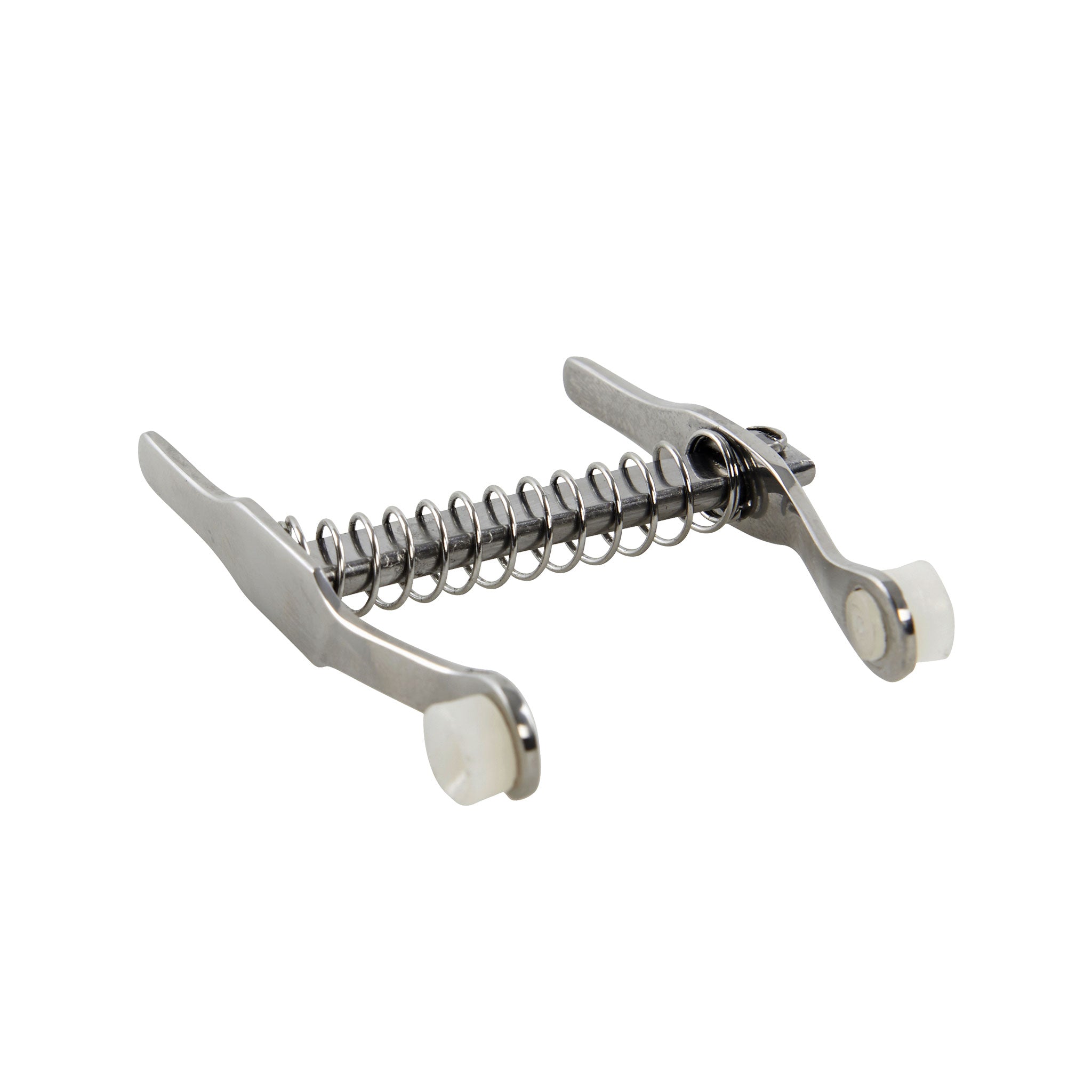 Stainless-steel rubber accessories mouth-gag spring-gag mouth-spreader rubber-feet coiled-spring fetish fashion alt-fashion alternative bedroom dungeon fetishwear durable comfortable bondage bdsm bdsm-gear bdsm-fashion bdsm-toys kink kinky kinky-toys kinky-play oral-play costume cosplay halloween unique medical sissy unisex silver