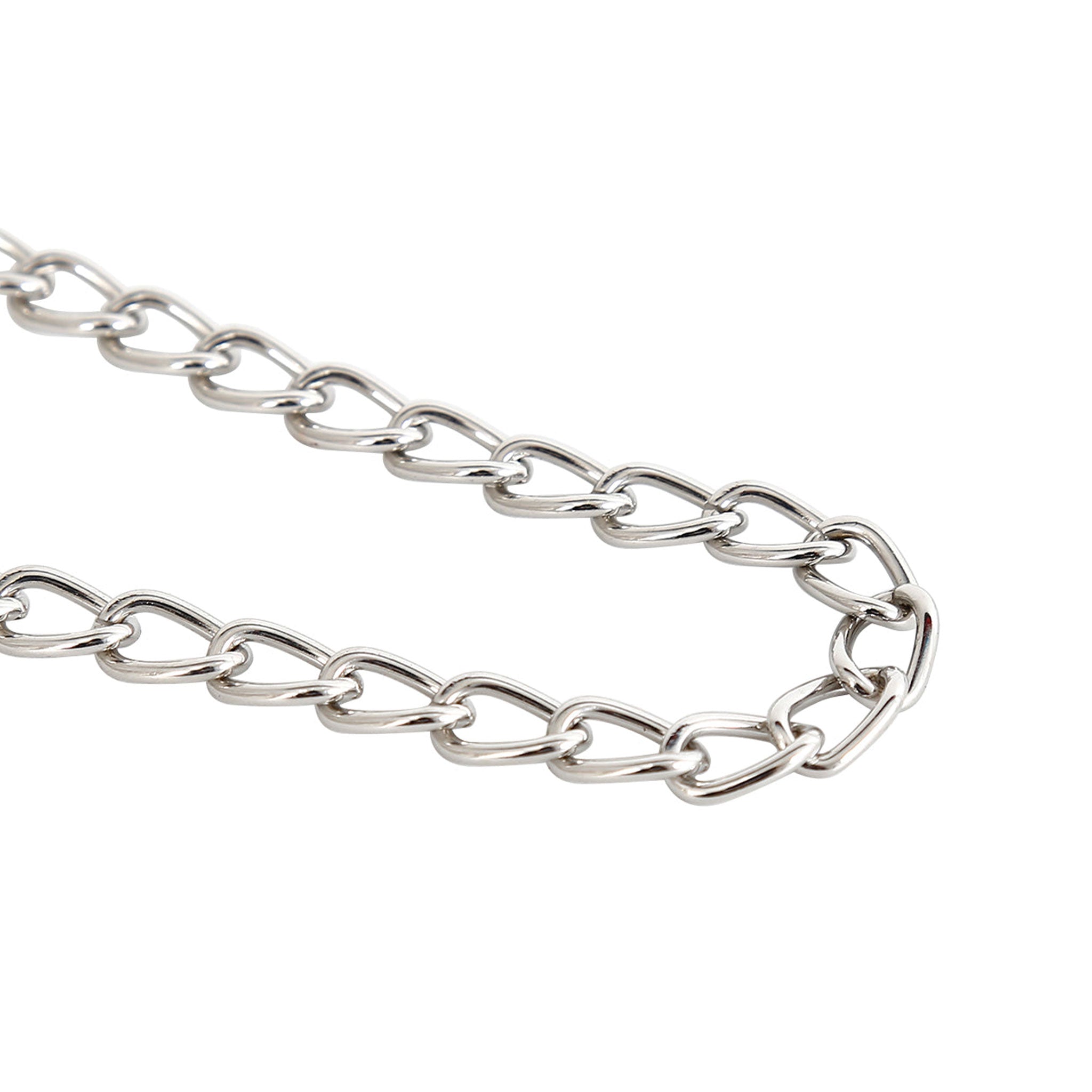 Stainless-steel hanging-chain accessories nipple-clamps clothespin pinch pressure adjustable durable shiny sleek fetish fashion fetishwear bedroom dungeon bondage bdsm bdsm-toys bdsm-gear kink kinky kinky-play kinky-toys restraints sensory-play nipple-play pain discipline punishment costume cosplay halloween adult-toys unisex silver