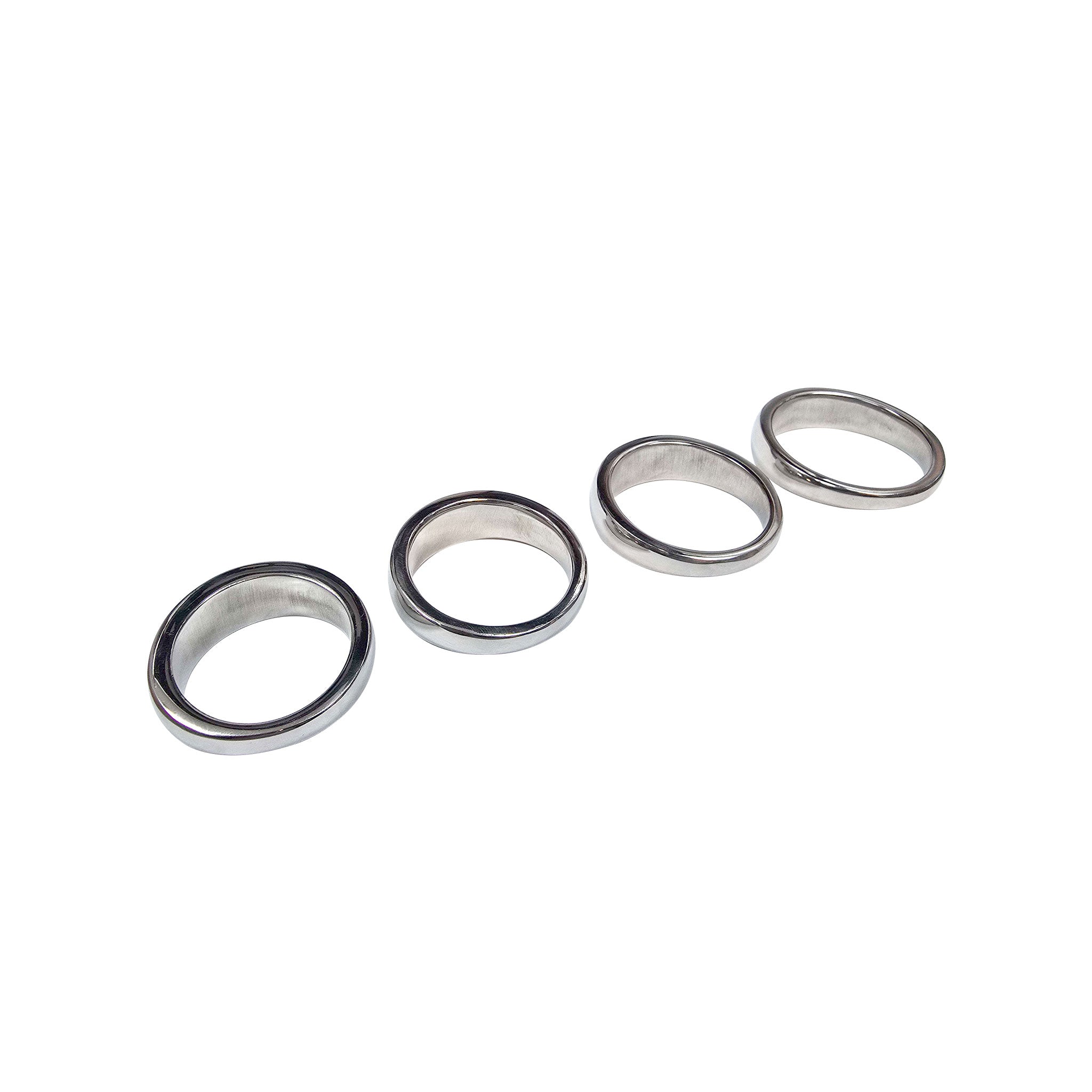 Stainless steel metal metallic cock ring cockring cock-ring cock&ball cock-and-ball cnb ergonomic polished enhance stamina pleasure comfort performance durable adult-toys sex-toys silver