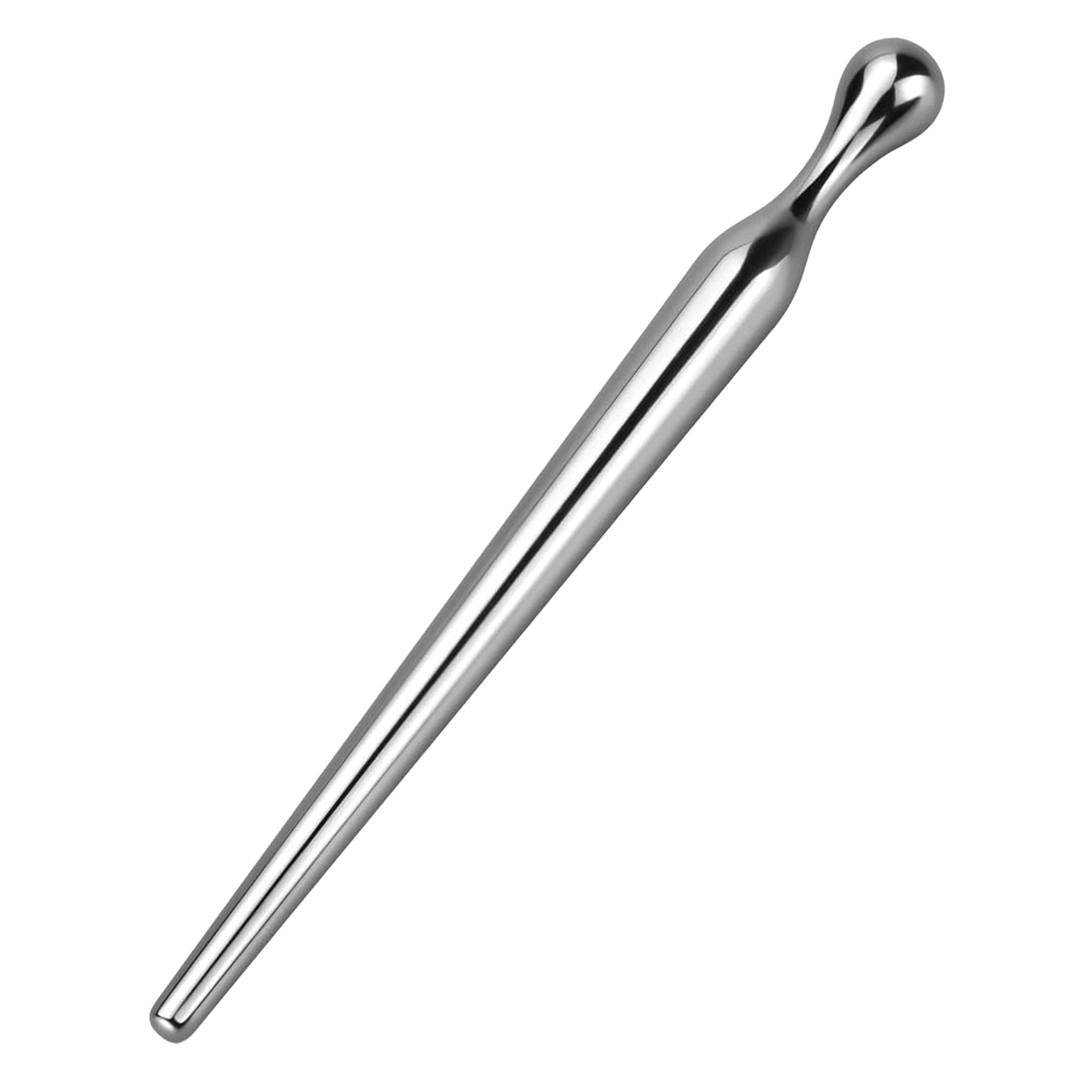 Stainless-steel 304-stainless accessories urethra plug penis-plug urethra-sound tapered-tip smooth-finish smooth beginners bondage bdsm bdsm-toys bdsm-gear sadism sadist masochism masochist sadomasochism sadomasochist pain temperature temp-play urethral-play kink kinky kinky-play unisex medical-toys adult-toys silver