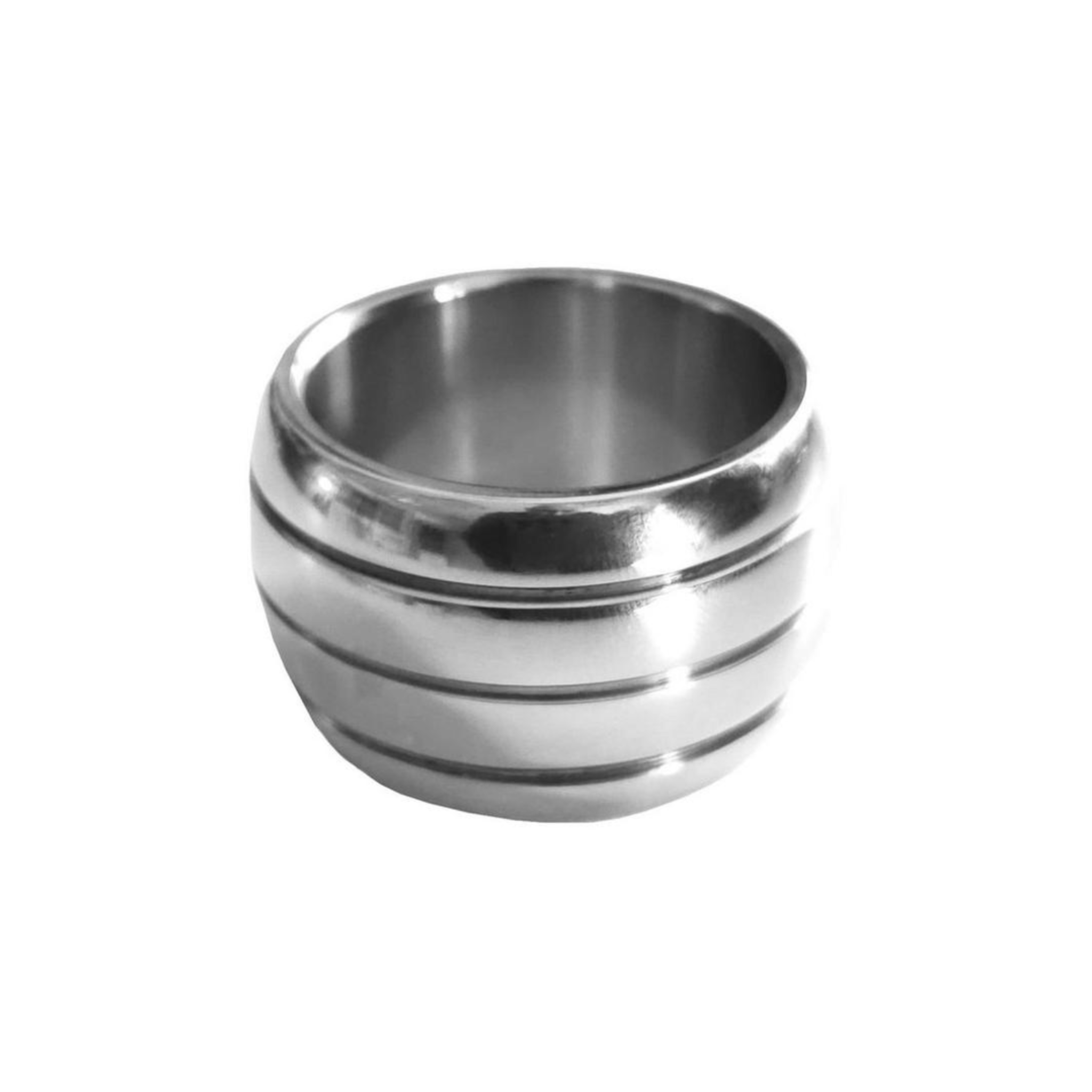 stainless steel round cock ring 45mm C-ring adult BDSM fetish toy urethral performance enhancement erection gear