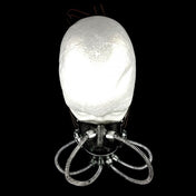 Plastic molded-plastic elastic accessories headgear mask gasmask breathing-filter single-filter twistoff twist-off segmented-tubes metal-tubes flexible-tubes adjustable costume cosplay halloween steampunk cyberpunk ravewear clubwear festival apocalypse post-apocalypse postapocalypse punk badass unisex silver antique-silver