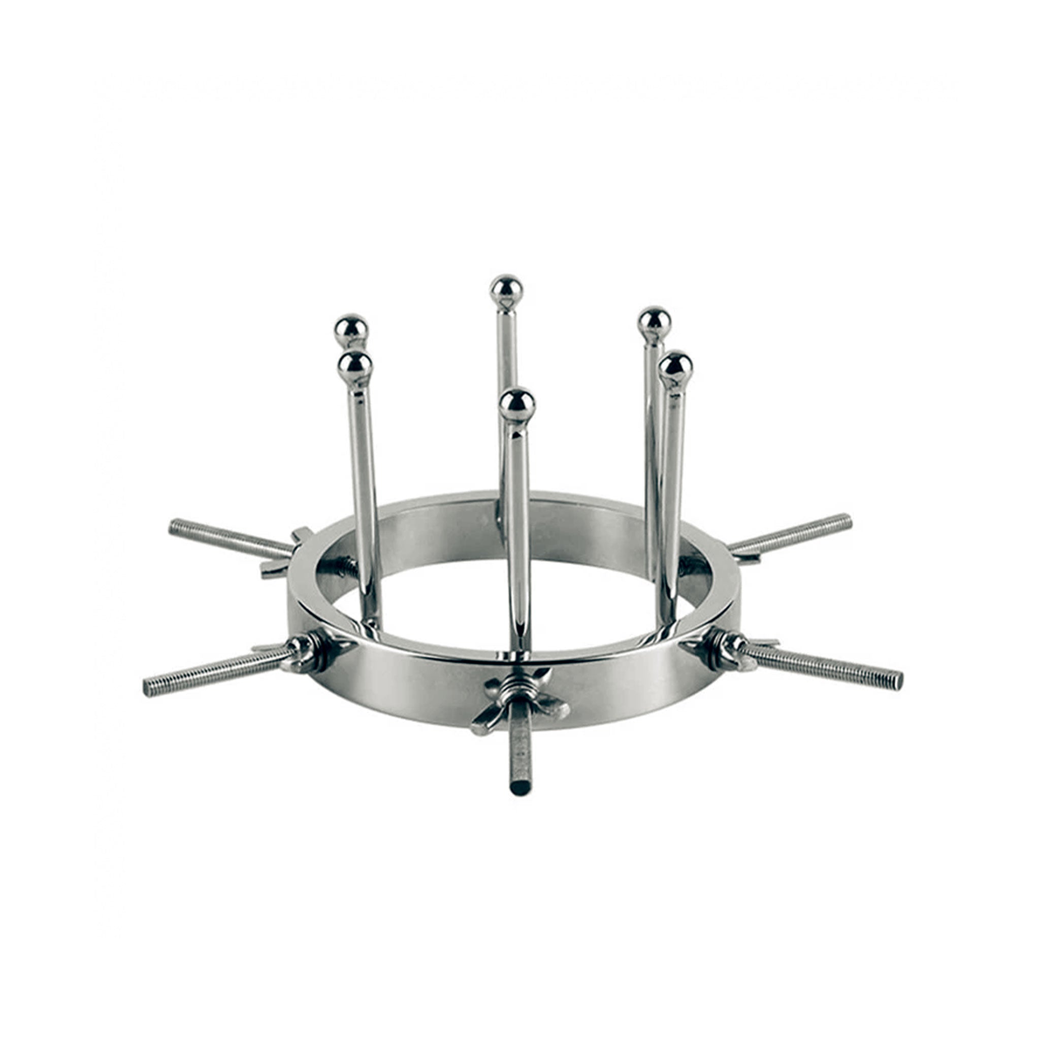Stainless-steel dilator dilation anal-dilator spreader anal-spreader vaginal-dilation vaginal-spreader anal anal-play vaginal vaginal-play prostate prostate-massage versatile adjustable medical medical-toys medical-play kink kinky kinky-play bondage bdsm bdsm-play bdsm-gear bdsm-toys adult-toys silver