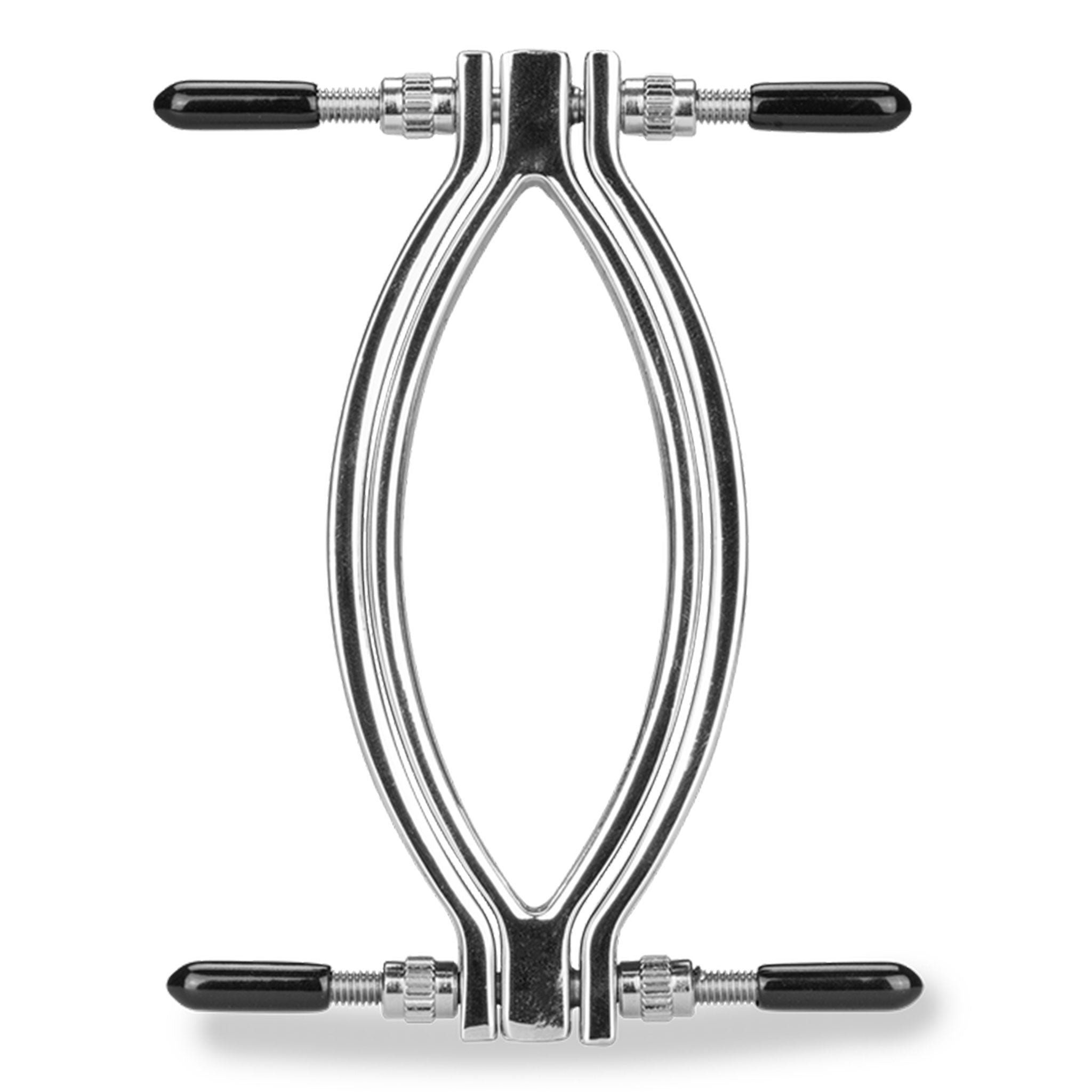 Stainless-steel accessories chastity female-chastity clamp pussy-clamp outer-labia inner-labia adjustable thumbscrews thumb-screws durable hygienic teasing fetish bondage bdsm bdsm-toys bdsm-fashion kink kinky kinky-toys extreme medical medical-toys medical-play labia-play pussy-play adult-toys silver