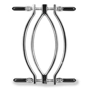 Stainless-steel accessories chastity female-chastity clamp pussy-clamp outer-labia inner-labia adjustable thumbscrews thumb-screws durable hygienic teasing fetish bondage bdsm bdsm-toys bdsm-fashion kink kinky kinky-toys extreme medical medical-toys medical-play labia-play pussy-play adult-toys silver