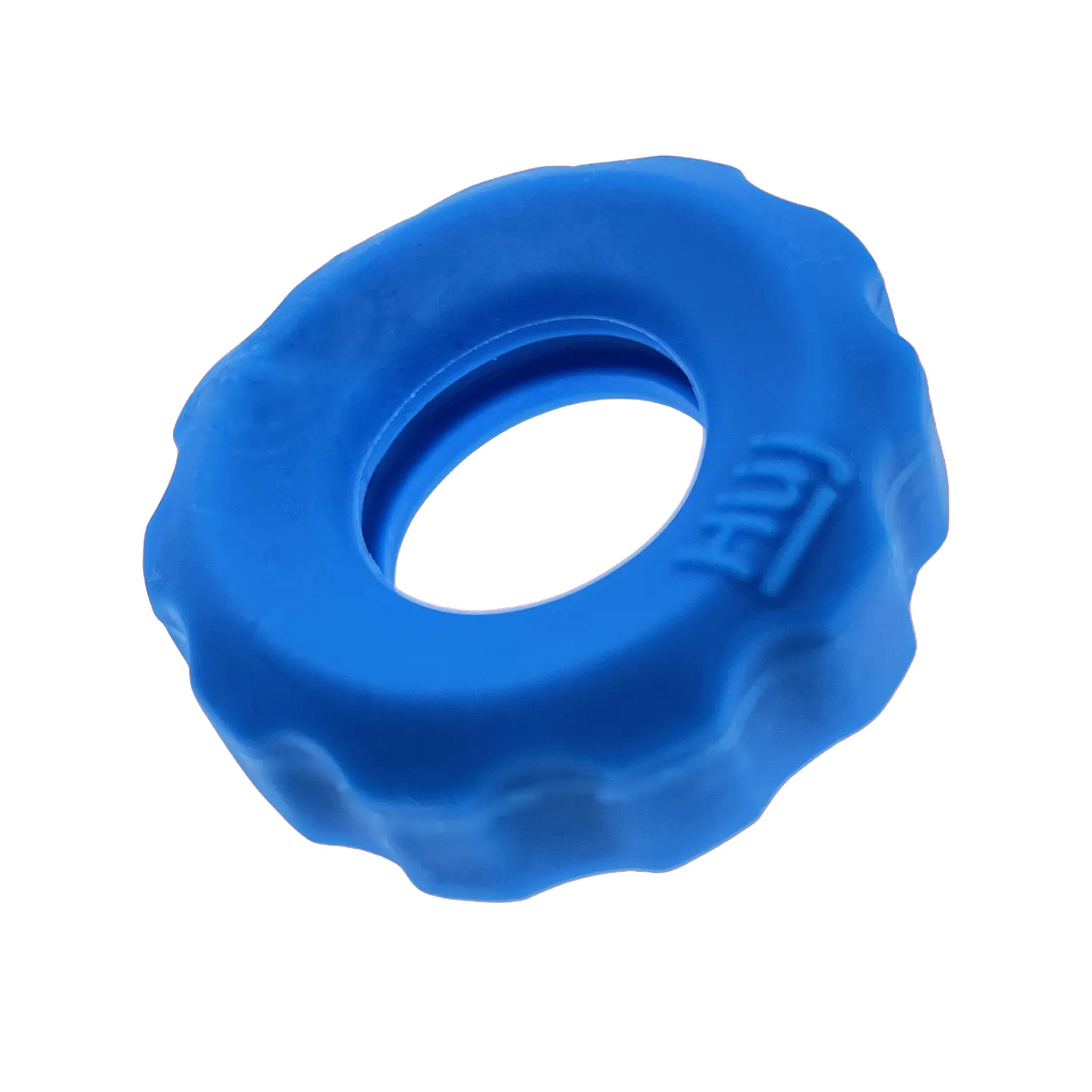 Silicone tpr accessories cockring cock-ring c-ring cnb action-ring lube-channel inner-curve ball-stretching gradual 3pk 3pack 3-pack three-pack non-rolling comfortable stability secure-fit stretchy flexible huj hunkyjunk adult-toys blue teal teal-ice