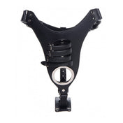 Leather PU-leather silicone nickel-free metallic accessories harness restraint chastity male-chastity penis-straps penis cock crotch package anal anal-plug plug butt-plug buttplug penetration waist crotch-strap removable adjustable strap-in strap-down strap-on strapon bdsm bondage kink kinky kinky-play strict sissy adult-toys couples black