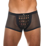 Studded Muzzle Mesh Caged Brief