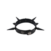 Leather PU-leather faux-leather accessories arm-gear wrist jewelry bracelet wrist-cuff spike spikes spiked tree-spikes short-spikes long-spikes bold edgy dark aesthetic comfortable fetish fashion alt-fashion alternative punk goth gothic festival concert scene emo bondage bdsm bdsm-gear kink kinky kinkwear wrist-restraints costume cosplay halloween halloween-accessories gifts holiday-shop unisex black