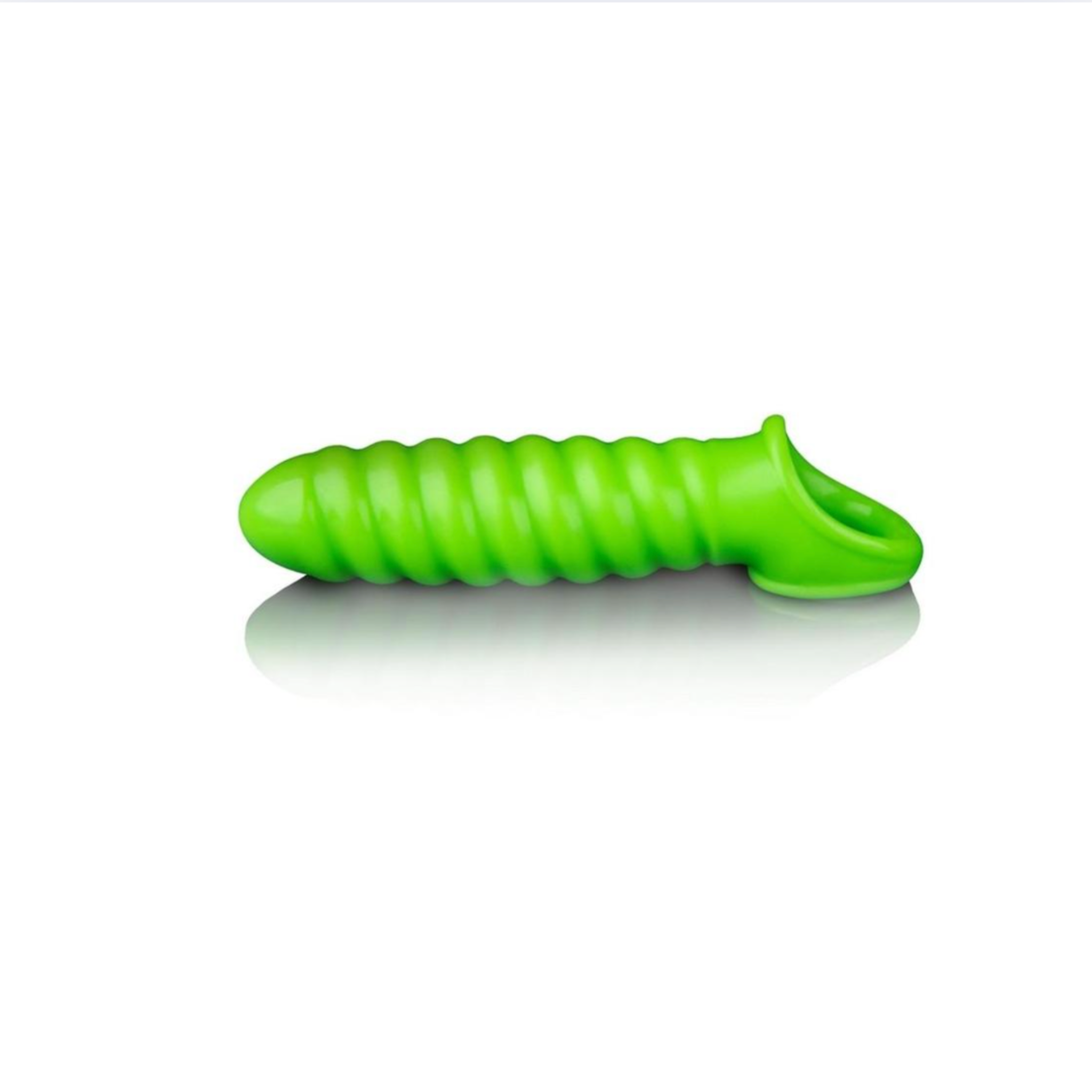 Penis Sleeve | Glow in the dark thick penis sleeve with ball strap, added girth