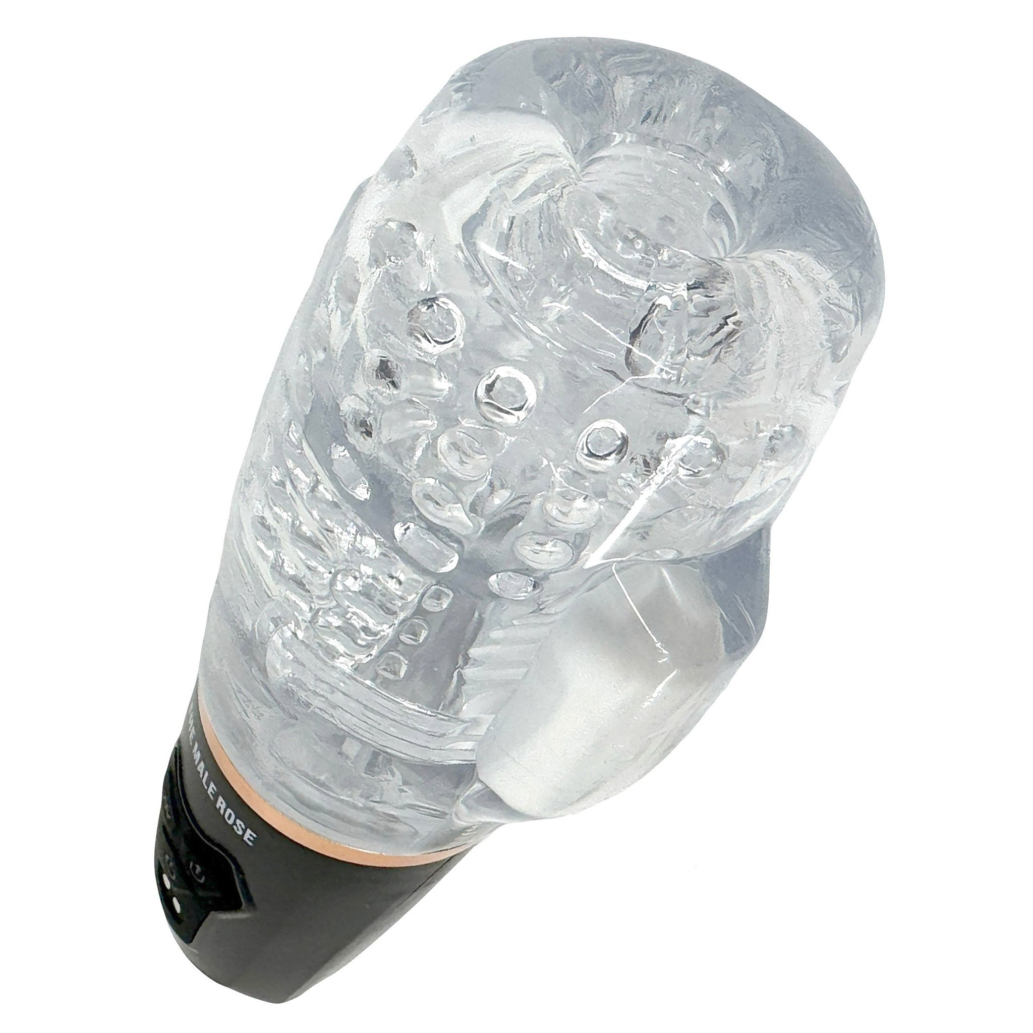 TPE ABS-plastic silicone sucking suction vibe vibrating vibration vibrator masturbator masturbation stroking stroker stimulating stimulation stimulator stim dual-motor side-motor inner-canal extended-sleeve textured-sleeve 3d textured nubs ejaculation delay-training multi-frequency soft stretchy blowjob blow-job oral-sex fellatio gawk gawk-gawk adult-toys male masculine masc mens guys dudes black silver