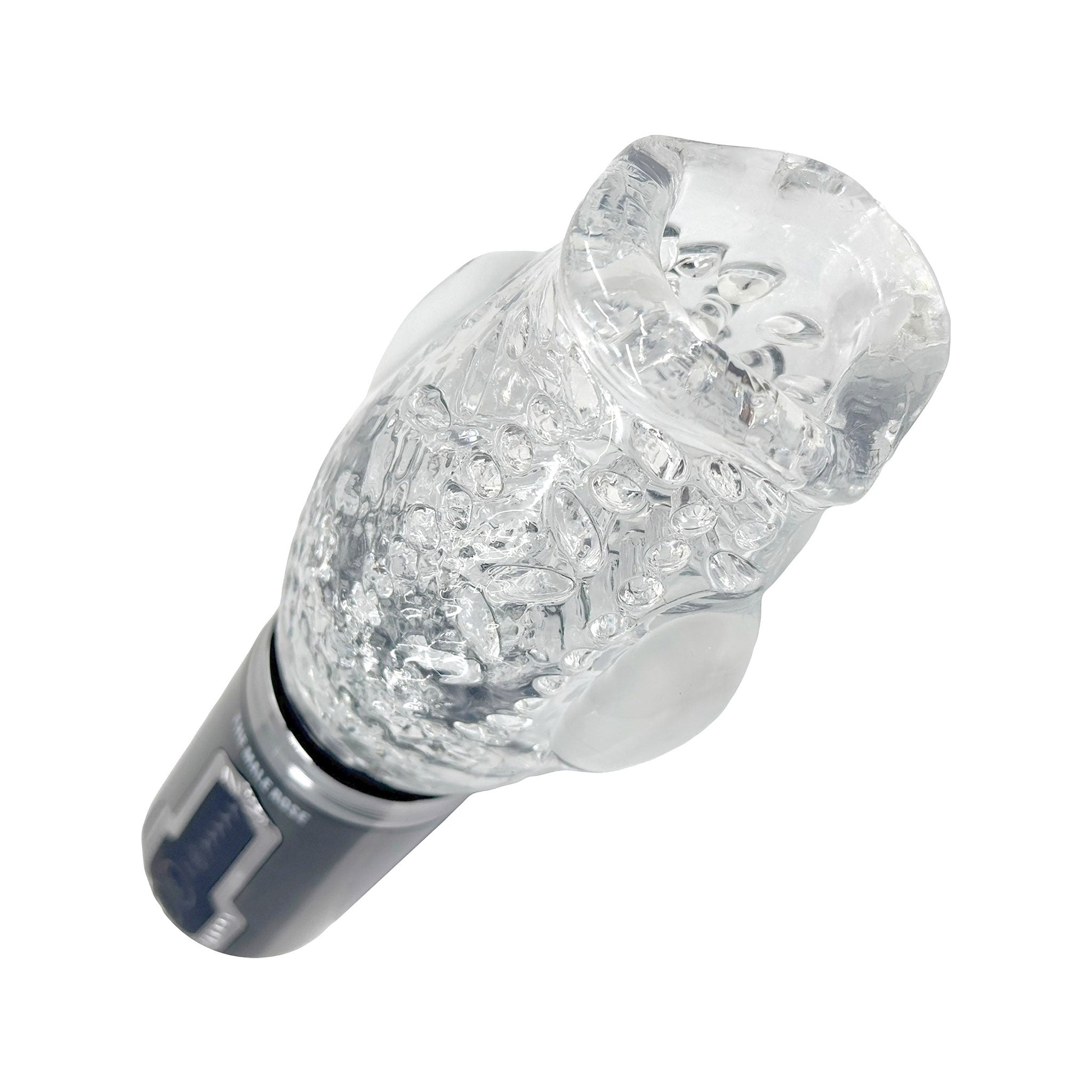 ABS plastic TPE masturbator stroker vibrator vibrating vibration vibe stroking thrusting rotating rotation 3-in-1 360-degree textured textured-sleeve sleeve-cup cup-sleeve tongue-like juicy-lips clear-sleeve transparent see-thru easy-cleanup usb-rechargeable blowjob blow-job sucking detachable powerful customizable adult-toys male masculine masc mens guys dudes black clear